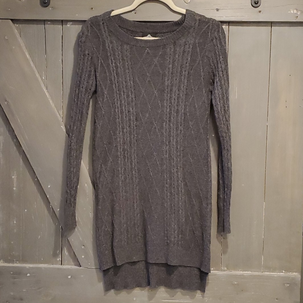 Grey Sweater Dress
